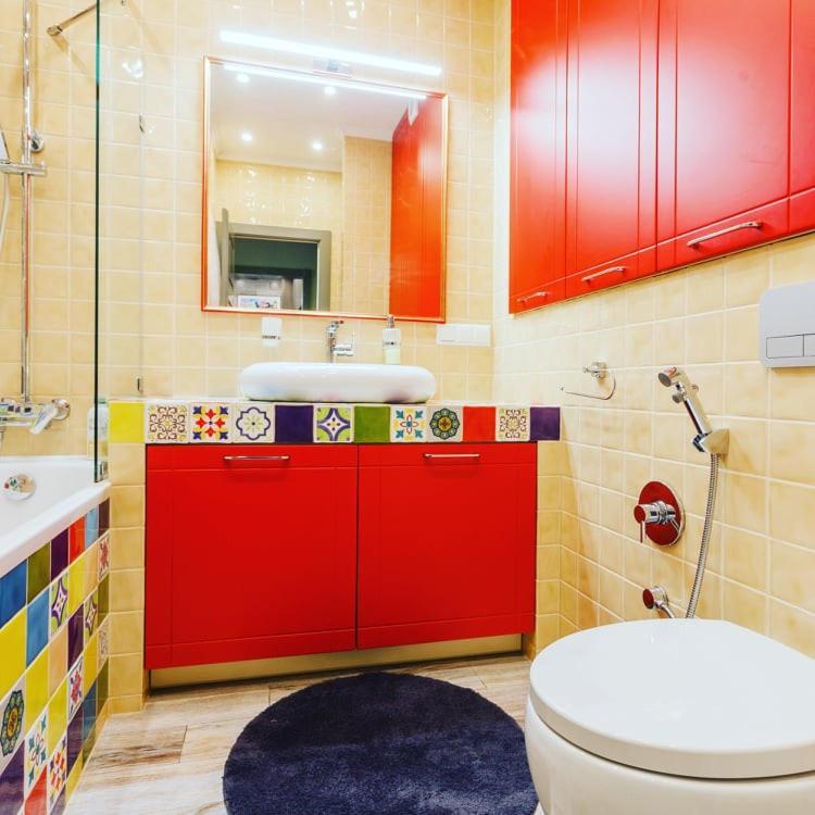 Vip 2 Rooms 75M2 Center Of Obolon Near River Side Kiev Exteriör bild